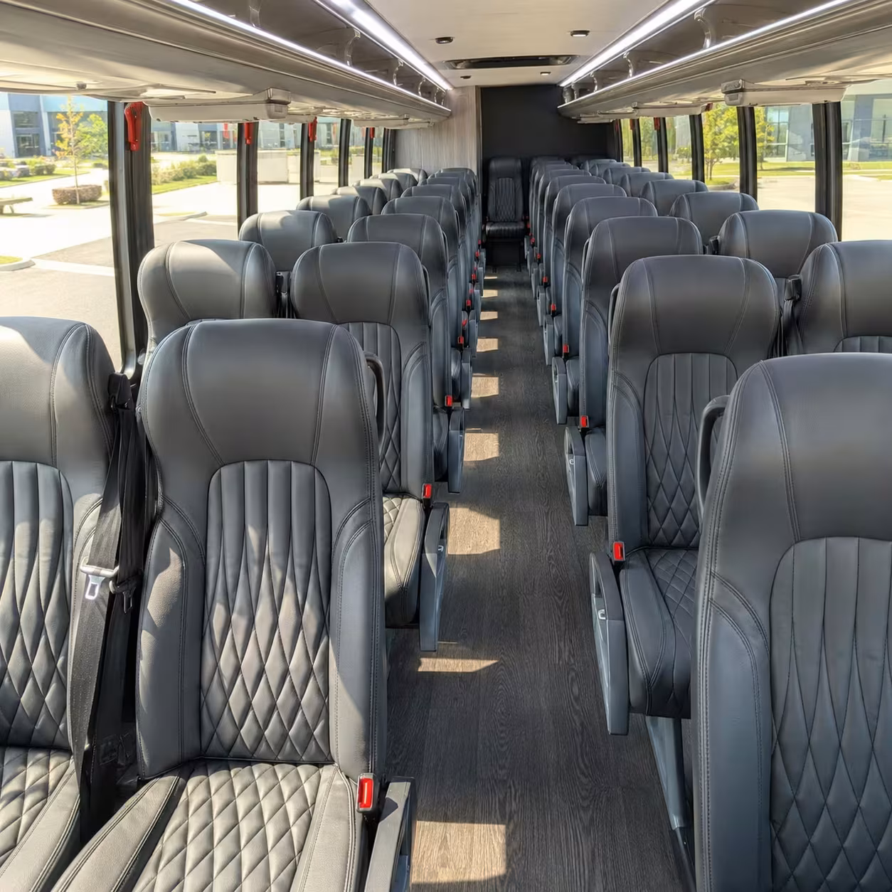 30 passenger minibus inside