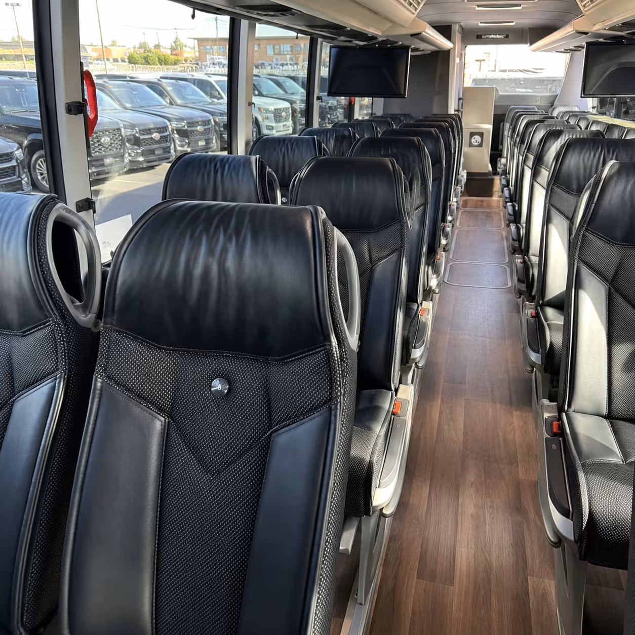 murfreesboro charter bus interior