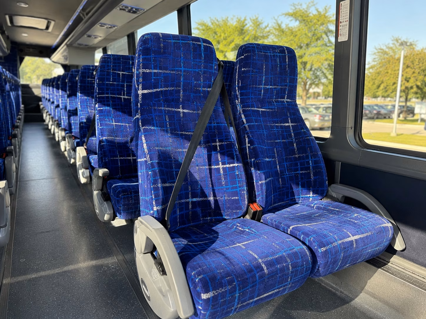 murfreesboro charter bus rental inside