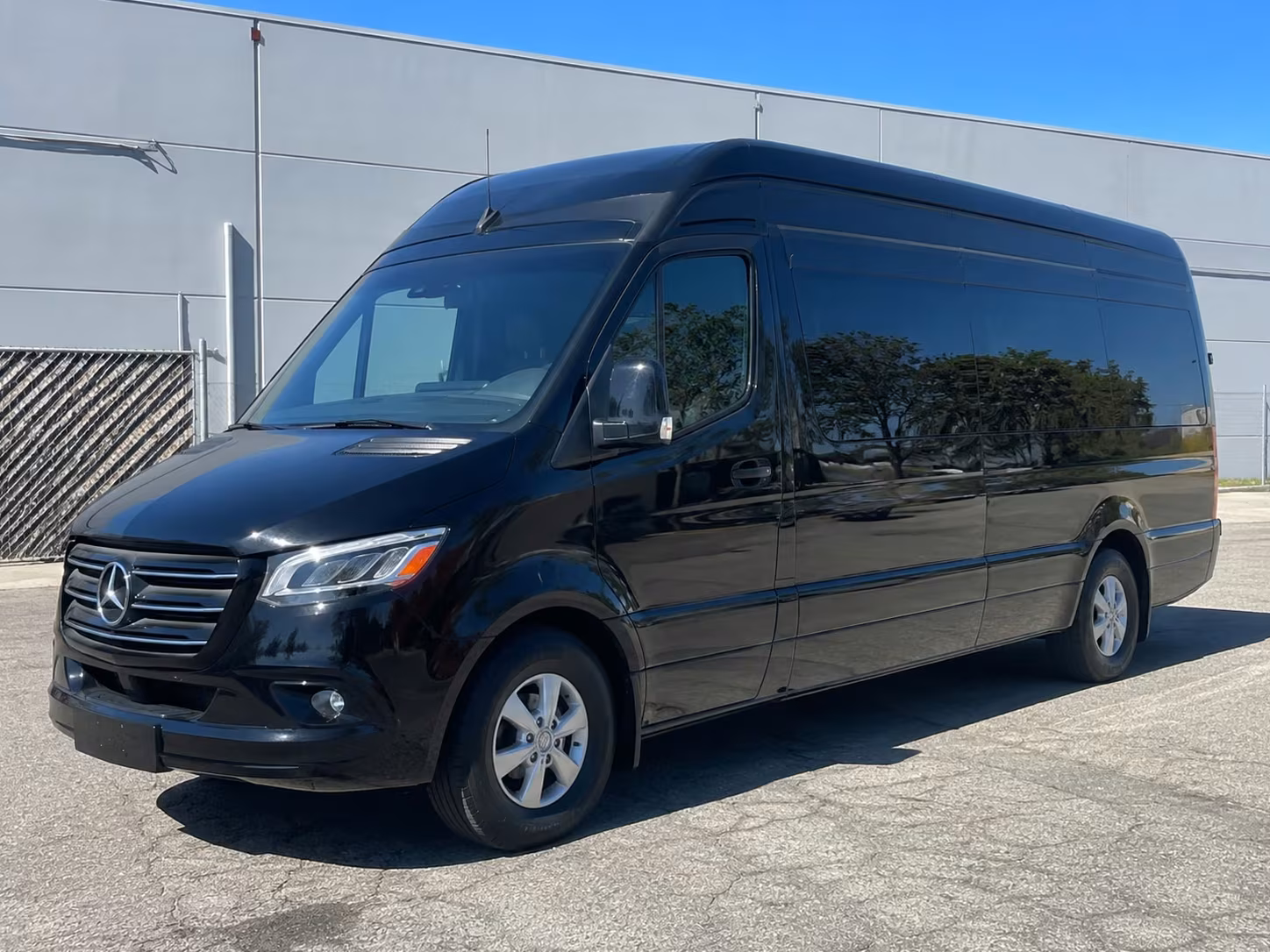 sprinter van with driver